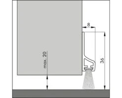 ELLEN Tochtprofiel PDS 3B ZK Met Borstel Transparant 100 Cm -Martens shop DV 8 7773101 01 4c NL 20221223111700