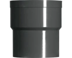MARTENS Verbindingsstuk Hwa, PVC, 1 X Lijmmof, Antraciet, 80 Mm