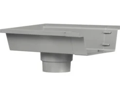 MARTENS Bakgoot 70/80x125 Mm, Einduitloop Links Grijs