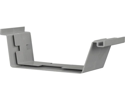 MARTENS Bakgoot 125 Mm, Verbindingstuk Grijs