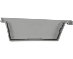 MARTENS Bakgoot 125 Mm, Eindstuk Rechts Grijs