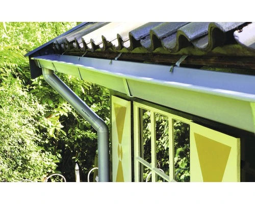 MARTENS Bakgoot 125 Mm, Verbindingstuk Grijs - Afbeelding 2