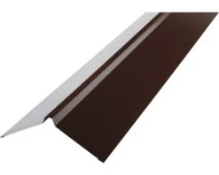 PRECIT H12 Nokvorst Recht Voor Trapeziumplaten RAL 8017 Chocoladebruin 1000 X 95 X 95 Mm
