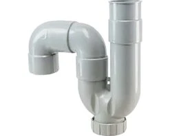 Universele Sifon PVC Ø 32 Mm Grijs