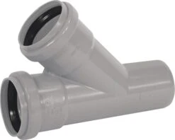 MARTENS T-stuk PVC 2 X Manchetmof 45° 40 Mm