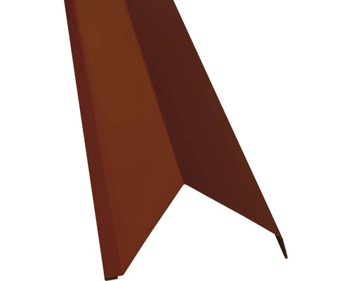 PRECIT Randhoek Voor Dakpanplaat Metaal RAL 3009 Oxiderood 1000 X 95 X 100 Mm - Afbeelding 2