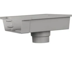 MARTENS Bakgoot 70/80x125 Mm, Einduitloop Rechts Grijs