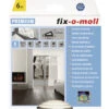 FIX-O-MOLL Premium Rubber Tochtband D Zelfklevend Wit 9 Mm X 6 M