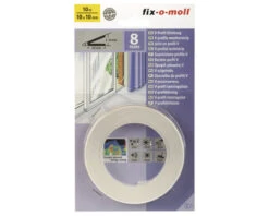 FIX-O-MOLL Tochtband V-profiel Zelfklevend Wit 10x10 Mm X 10 M