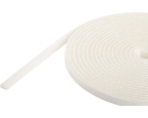 FIX-O-MOLL Universal Schuimrubber Tochtband Zelfklevend Wit 10 Mm X 1-3,5 Mm X 6 M - Afbeelding 2