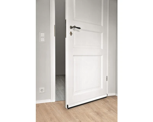 FIX-O-MOLL Automatic Tochtstrip Voor Deuren Zelfklevend Wit 42 Mm X 1 M - Afbeelding 4