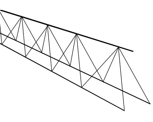 Supportligger 70 Mm, 2 Mtr - Afbeelding 2