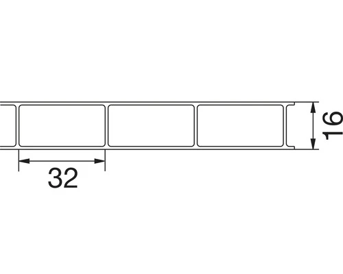 GUTTA Acryl Kanaalplaat Helder 2000 X 980 X 16 Mm - Afbeelding 10