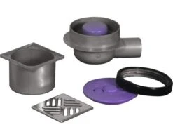 QBOARD Liquid Afvoersysteem Zij-aansluiting