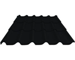 PRECIT Dakpanplaat Metaal RAL 9005 Zwart 2160 X 1170 X 0,5 Mm