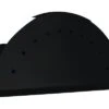 PRECIT Afsluitkap Voor Halfronde Nokvorst RAL 9005 Zwart 280 Mm