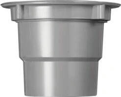 MARTENS Bakgoot 70/80x125 Mm, Uitloop Met Wartel Grijs