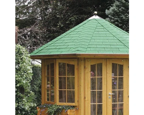 PRECIT Rechthoekige Dakpannen Groen Per Pak = 2 M² - Afbeelding 3