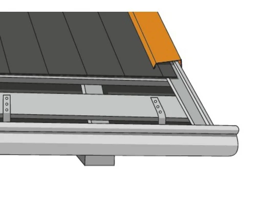PRECIT H12 Randhoek Voor Trapeziumplaten RAL 6005 Mosgroen 1000 X 40 X100 Mm - Afbeelding 3